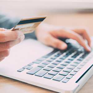 Image of a Person making payment