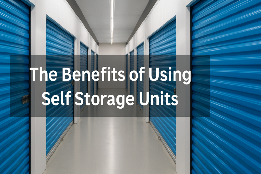 The Benefits of Using Self Storage Units